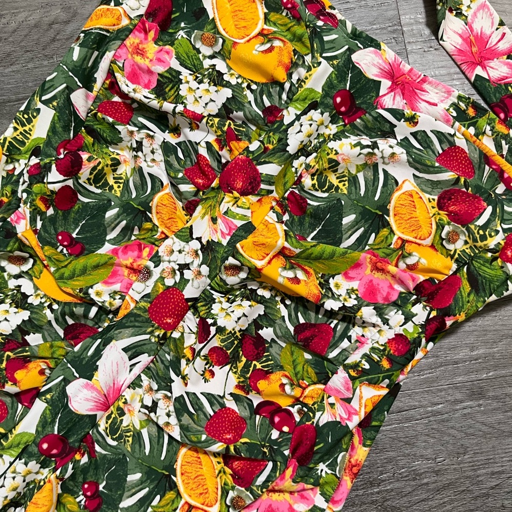 Forever 21 Vibrant Floral Swim